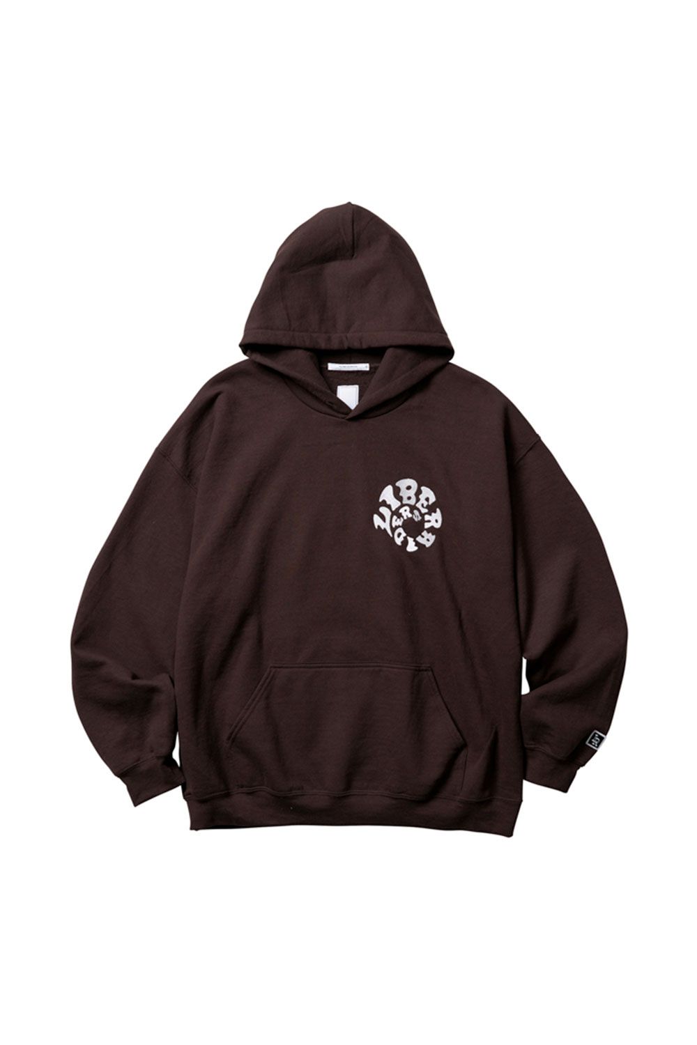 SPIRAL LOGO HOODIE / ブラウン