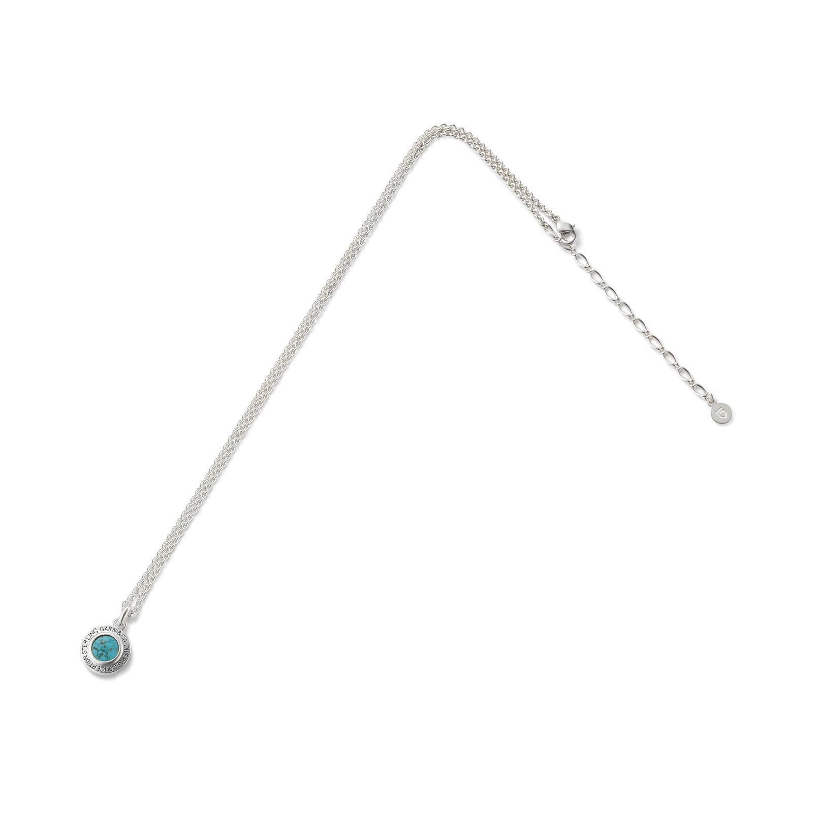 Round Stone Pendant - L / ブルー