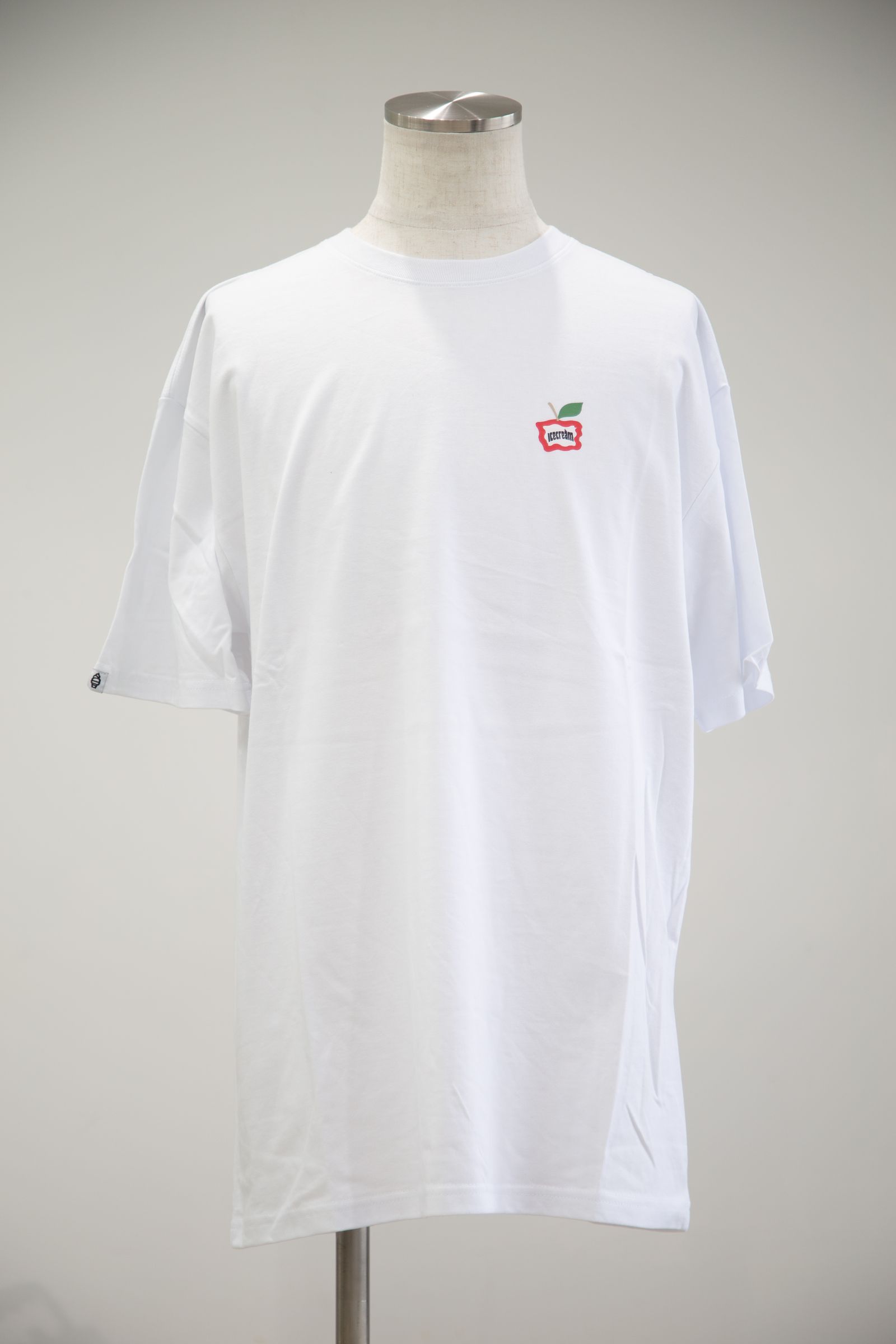 【ICECREAM】 BIG APPLE T-SHIRT / ホワイト
