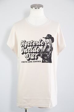 INSIDE OUT Tシャツ / ベージュ