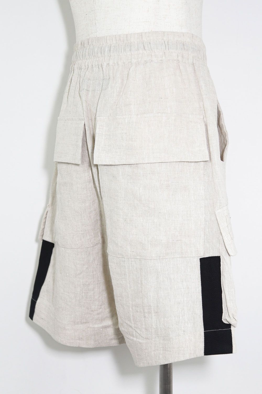 リネンショーツ / Linen Shorts / ライトグレー / ag-9003-3