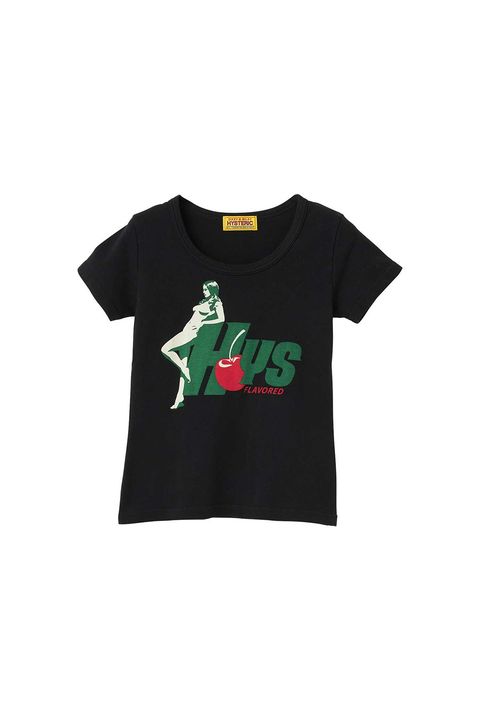 HYS FLAVOR チビTシャツ / ブラック