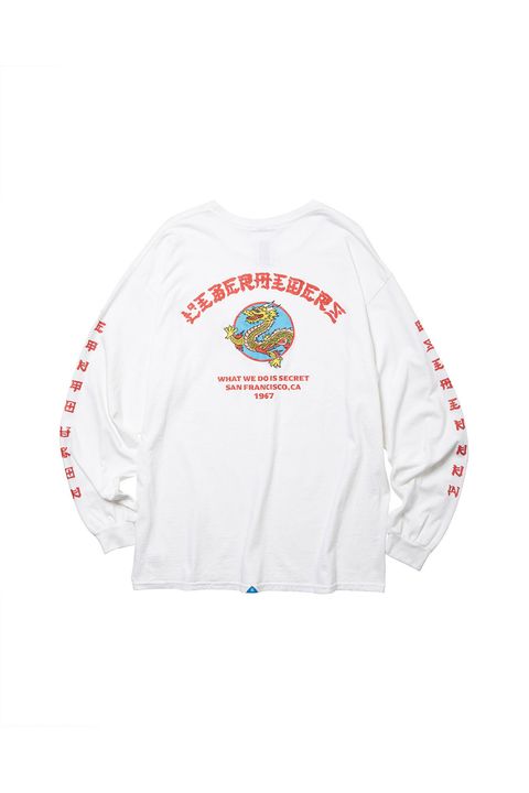 DRAGON L/S TEE / ホワイト