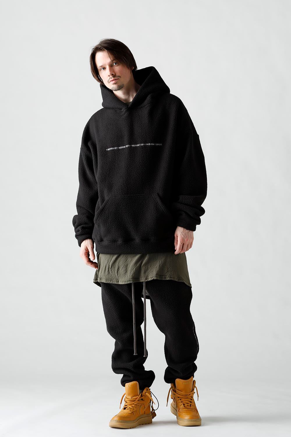 Fleece Hoodie / ブラック