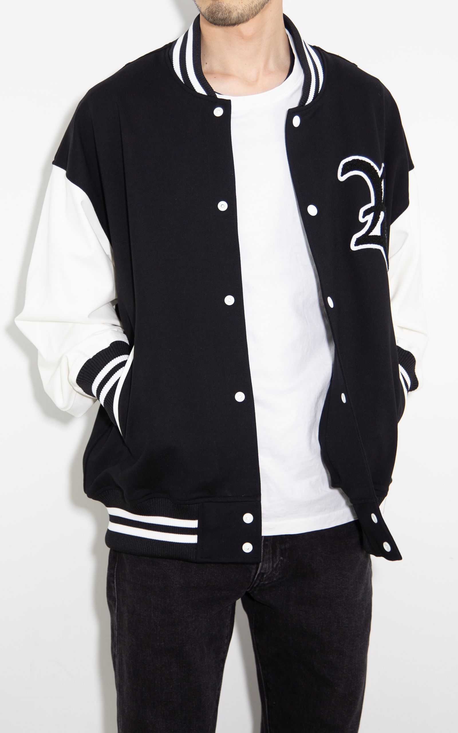 RESOUND CLOTHING - 【人気継続商品】 RC jersey OVER VARSITY JACKET