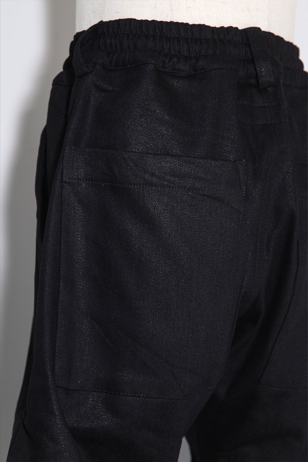 ブーツカットタックパンツ / BOOTS CUT TUCK PANTS / ブラック / ag-8060-2