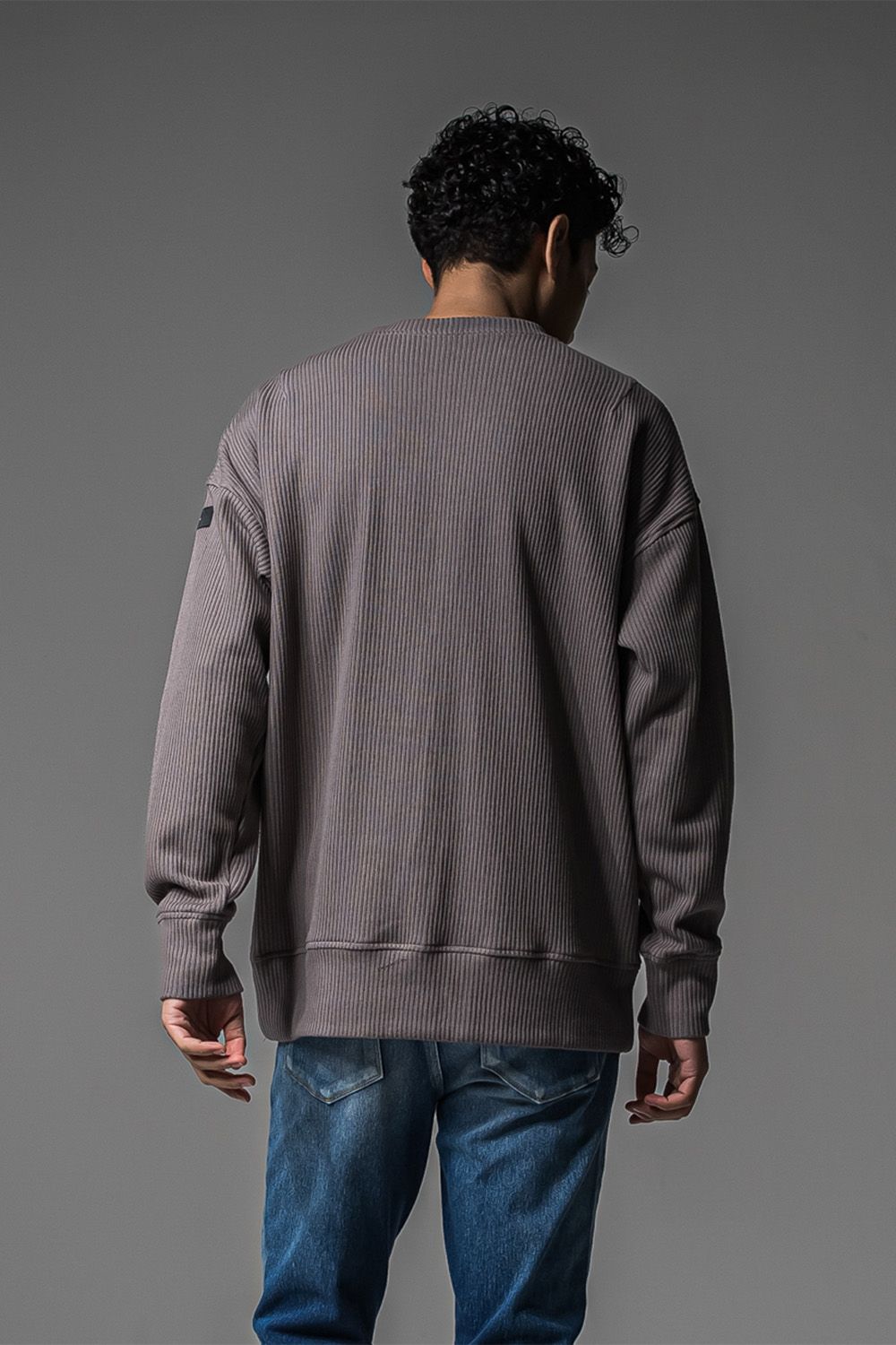 rail l loose trainer / グレー