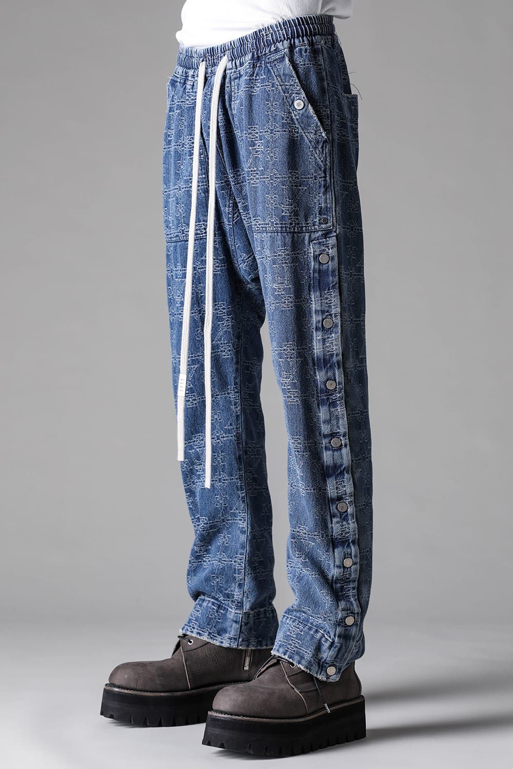 Jacgurd Denim Sarouel Flare Pants