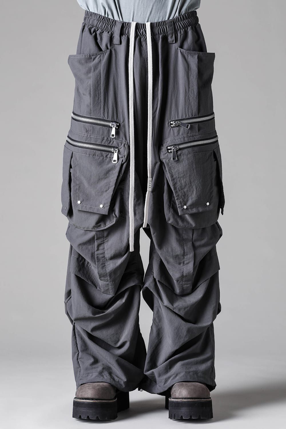 Cargo Tuck Wide Pants