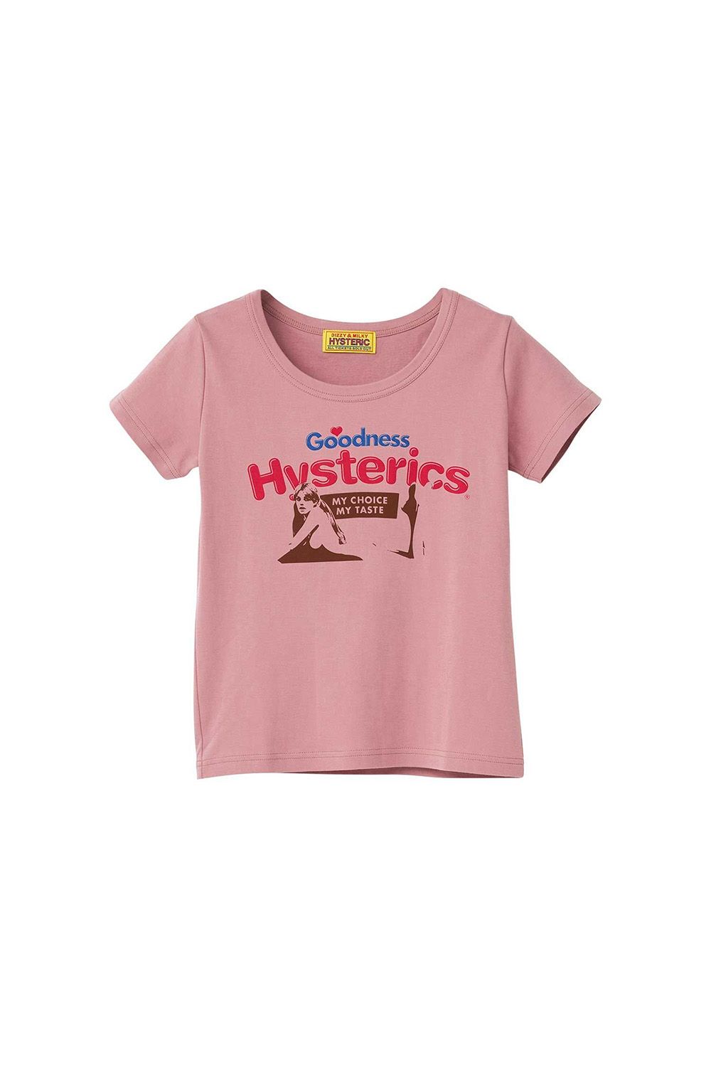 GOODNESS チビTシャツ / ピンク