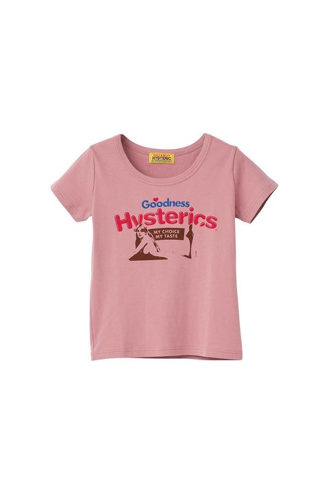 GOODNESS チビTシャツ / ピンク