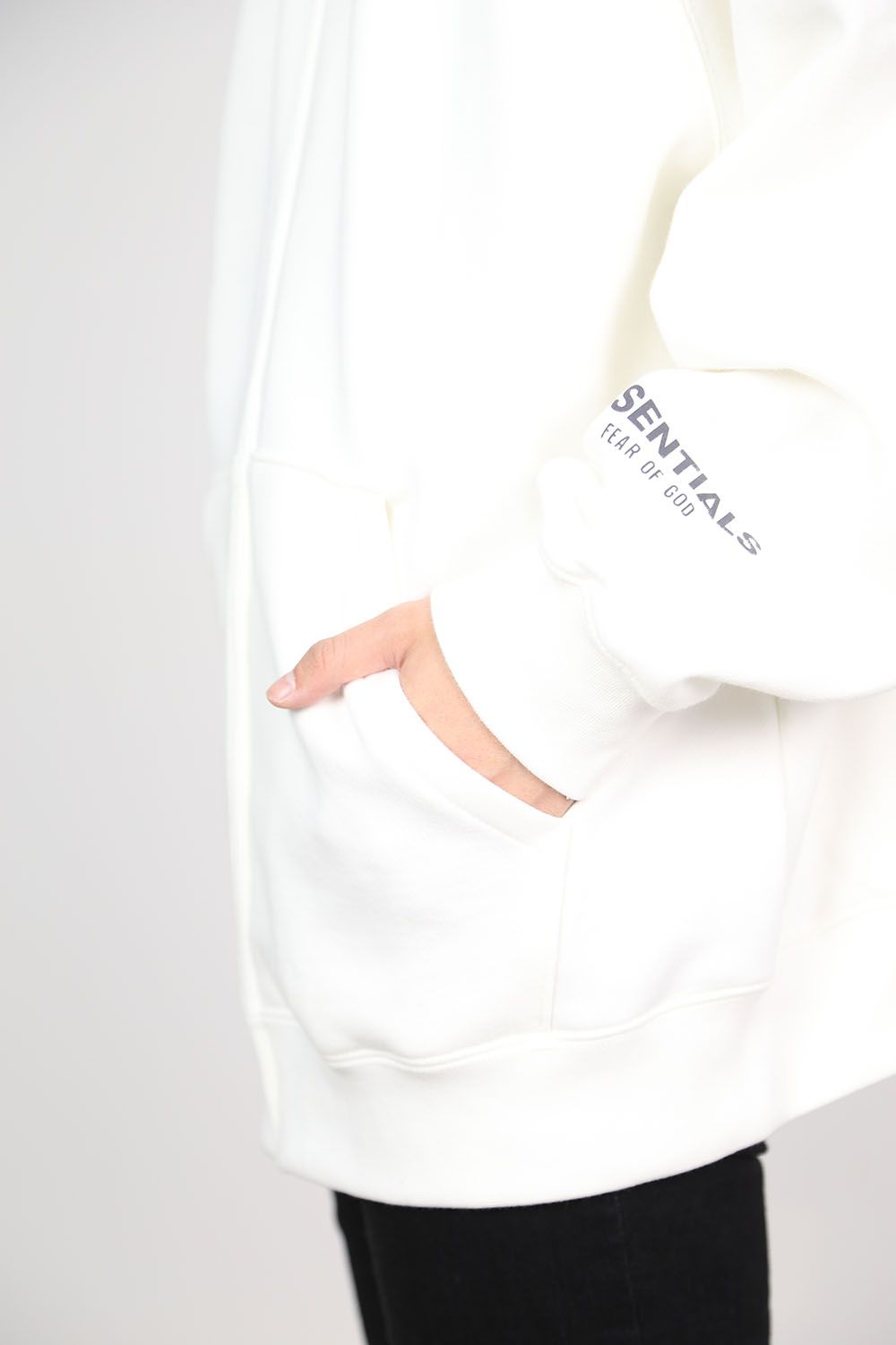 FULL ZIP HOODIE / ホワイト