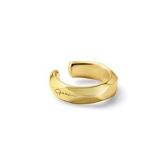 Crockery Ring Ear Cuff / ゴールド
