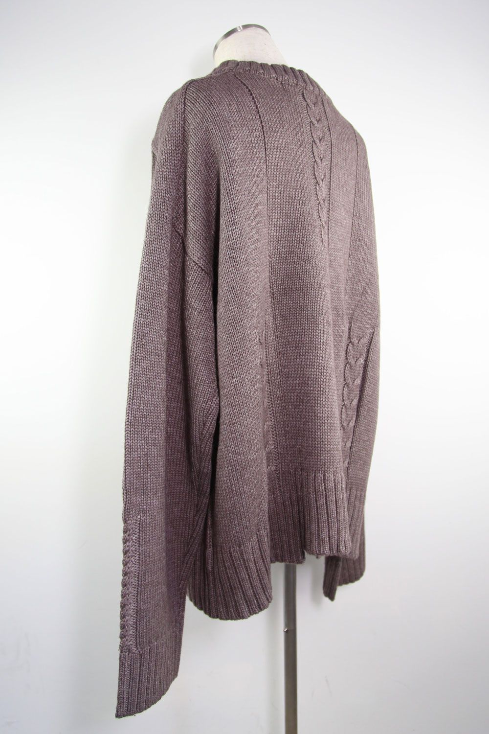 ローゲージニットプルオーバー / Low Gauge Knit Pullover / グレー