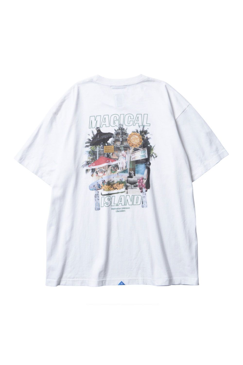 COLLAGE TEE / ホワイト