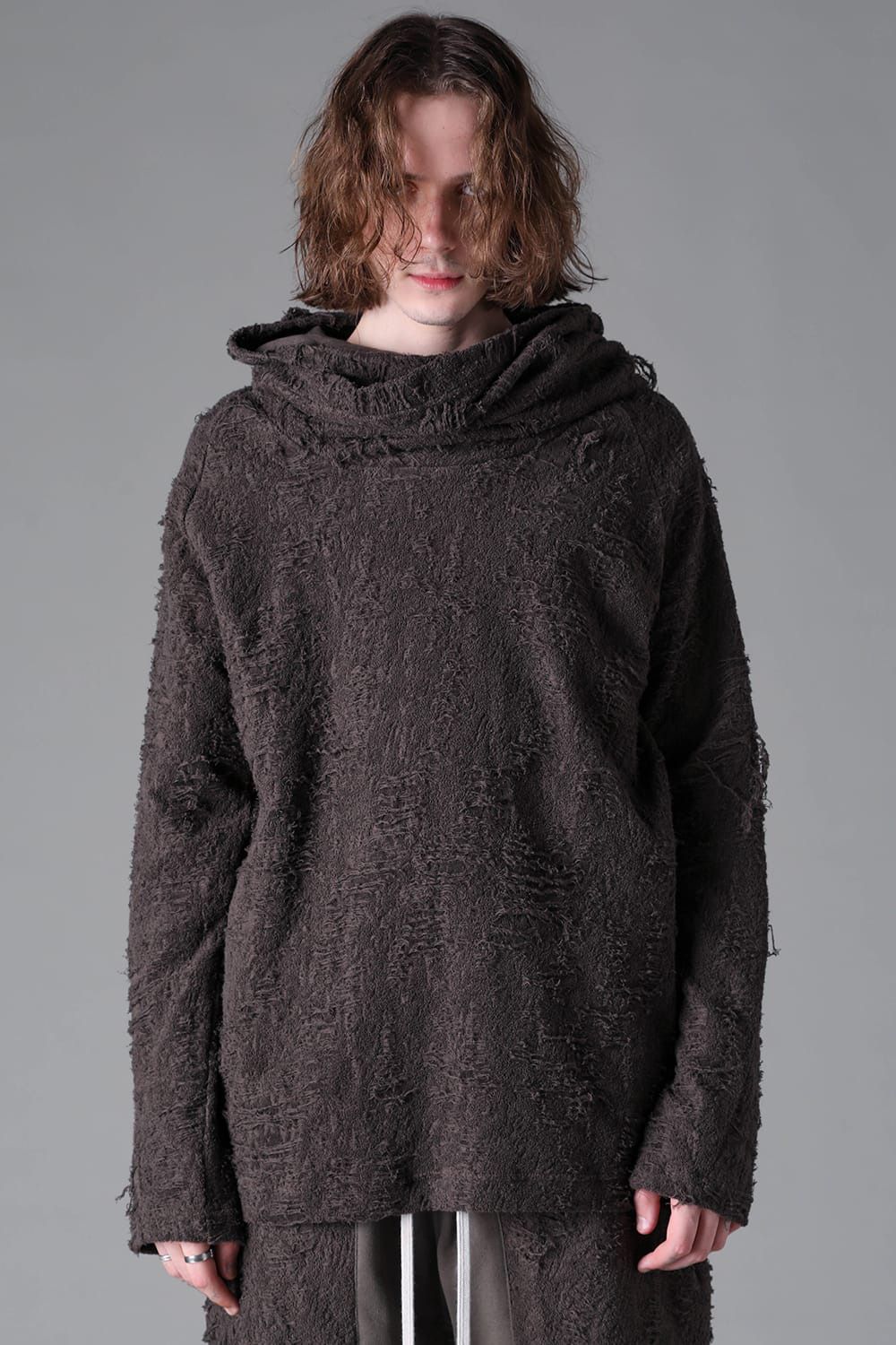 Twisted-Hood Pullover