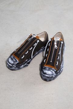 [ラスト1点 サイズ43] XX Maison MIHARA YASUHIRO “HANK” OG SOLE STEER SUEDE GARMENT-DYED LOW-TOP SNEAKER