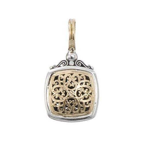 Mediterranean Small Square Pendant / GP042