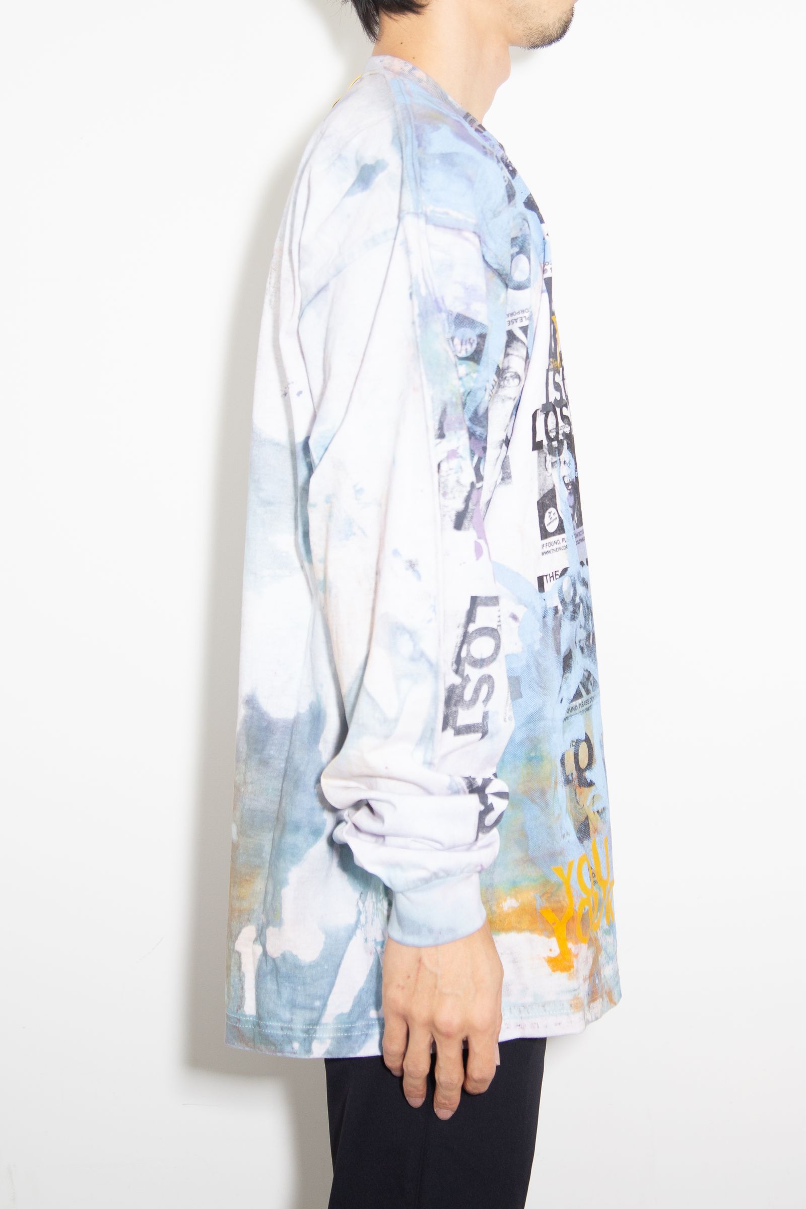 USED LS T- SHIRT  / タイダイ 2