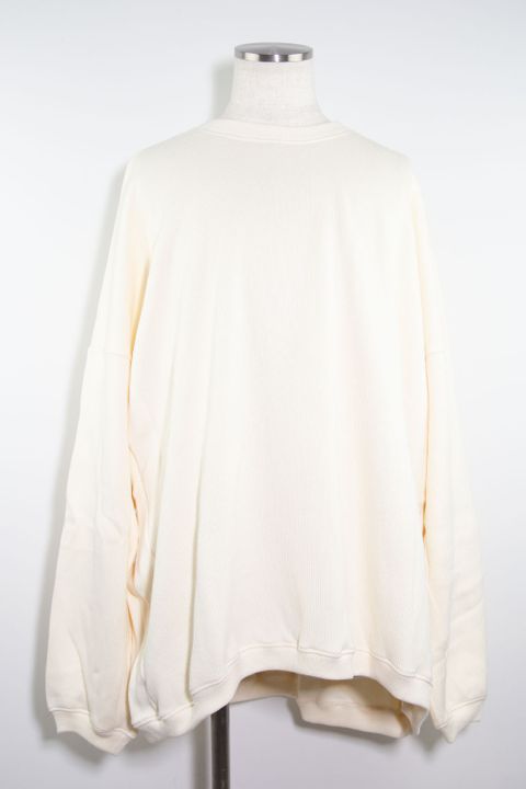 オーバーサイズニットプルオーバー / Over Sized Knit Pullover / アイボリー