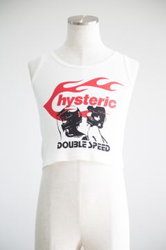 HYSTERIC FLAME ON タンクトップ / ホワイト