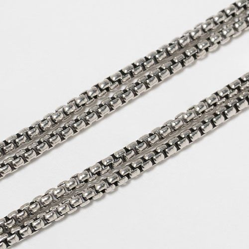 Box Double Chain Necklace / GN002