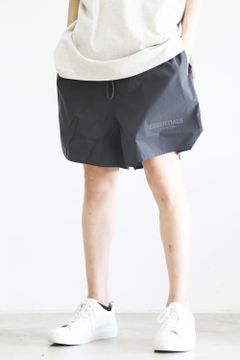 TRACK NYLON SHORTS / ブラック