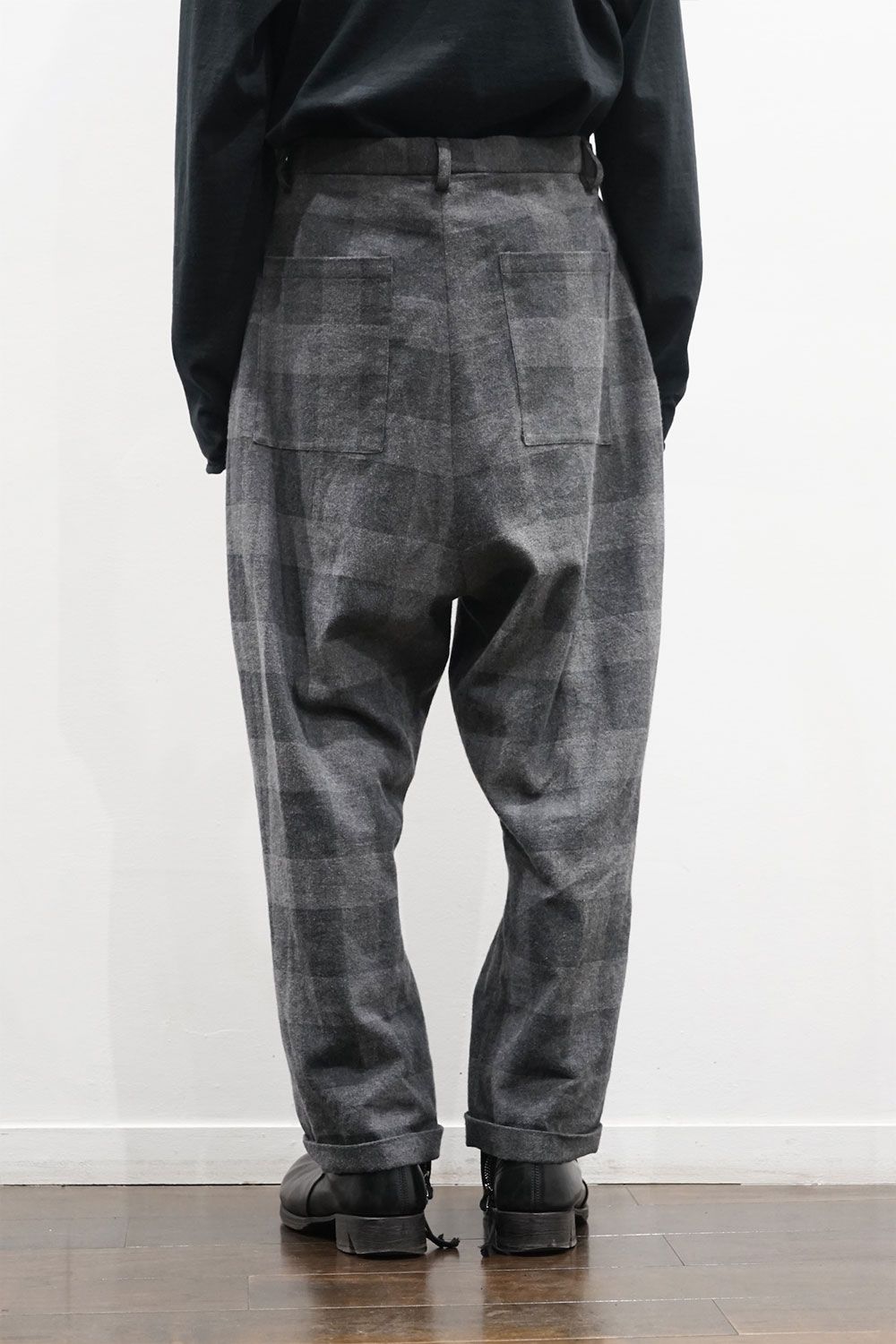 turn up sarrouel pants