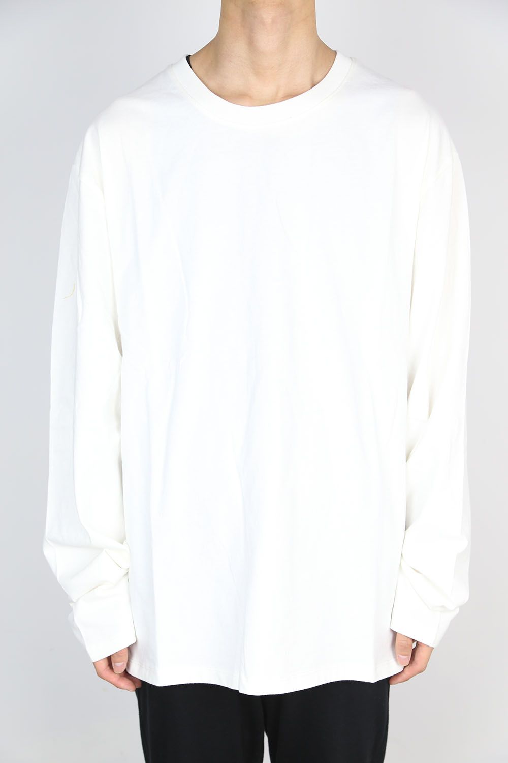 FOG ESSENTIALS - BACK LOGO L/S TEE / グレー | Tempt