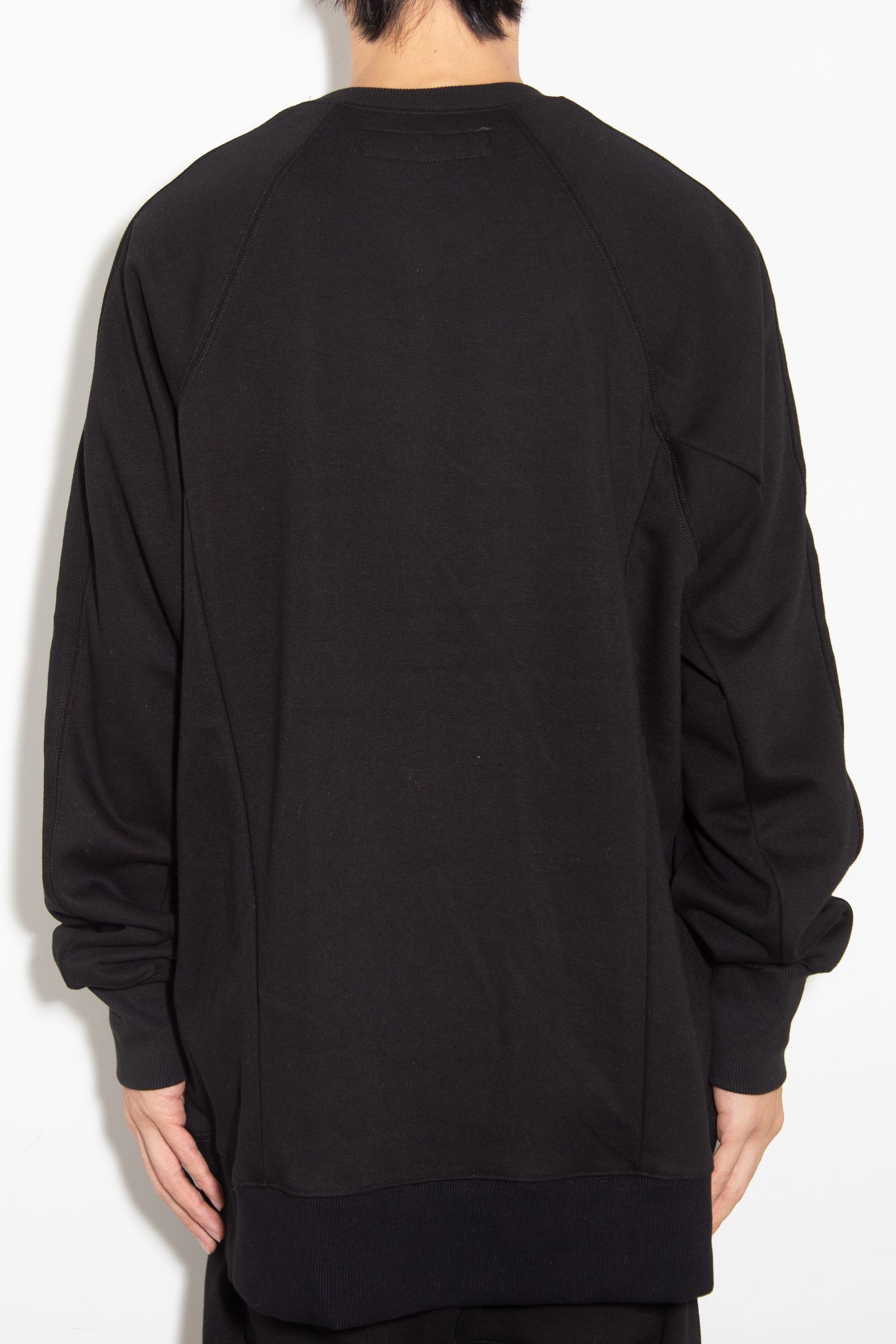 ボンバーヒートオーバーサイズスウェット / Bomber Heat Dolman Pullover / ブラック / ag-6005