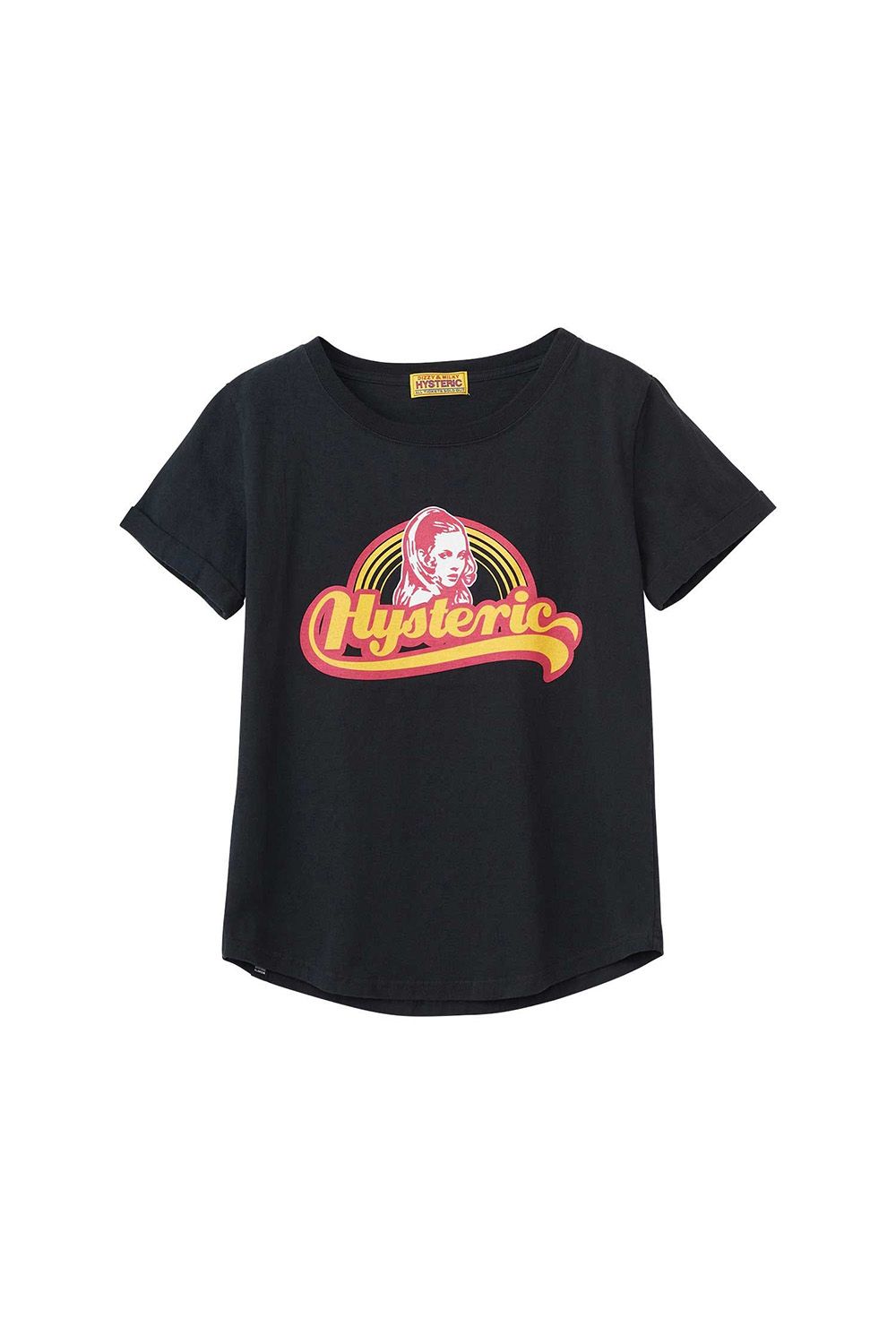 LIVING IN THE RAINBOW Tシャツ / ブラック