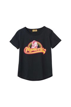 LIVING IN THE RAINBOW Tシャツ / ブラック