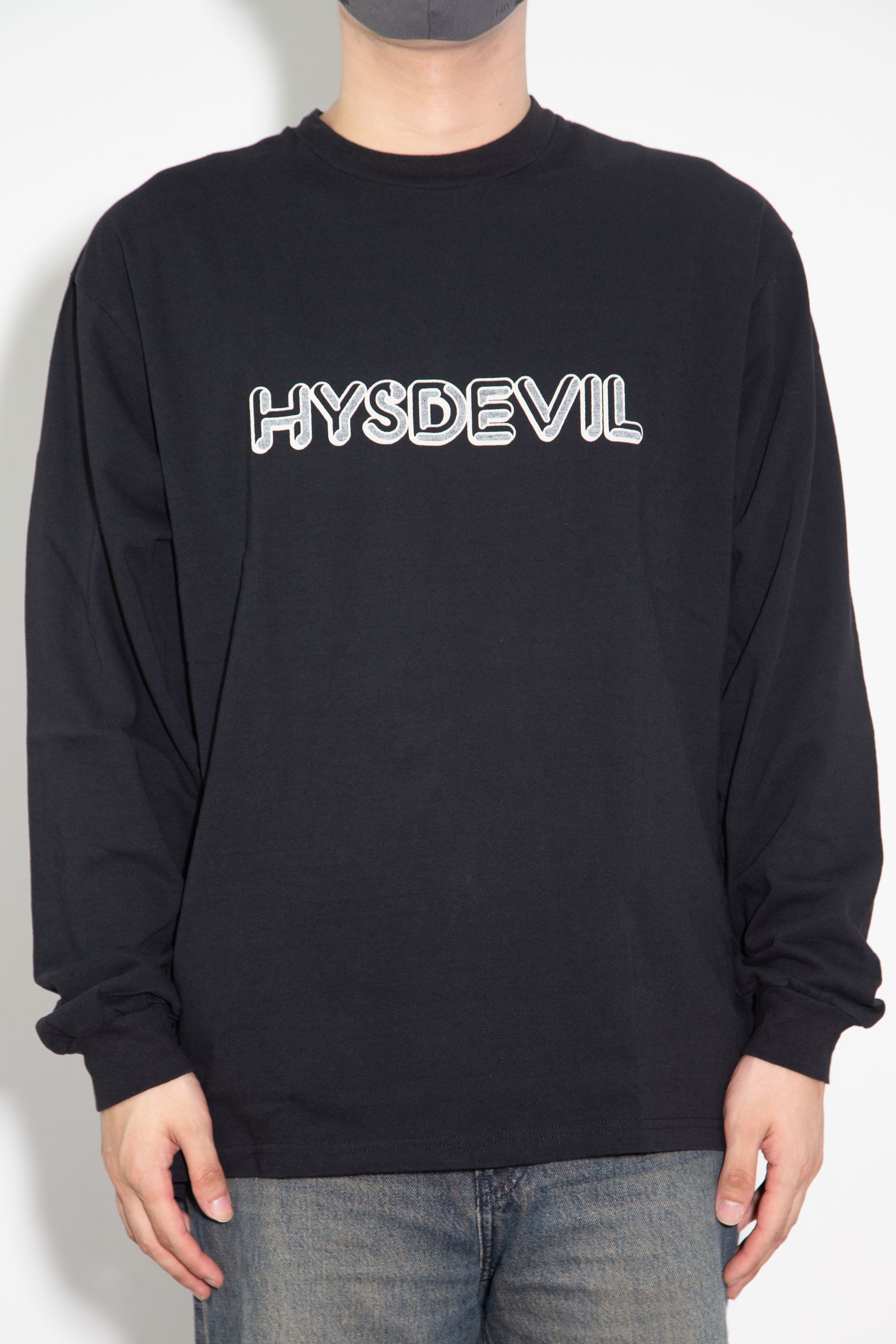 HYSDEVIL RECORDS Tシャツ / ブラック