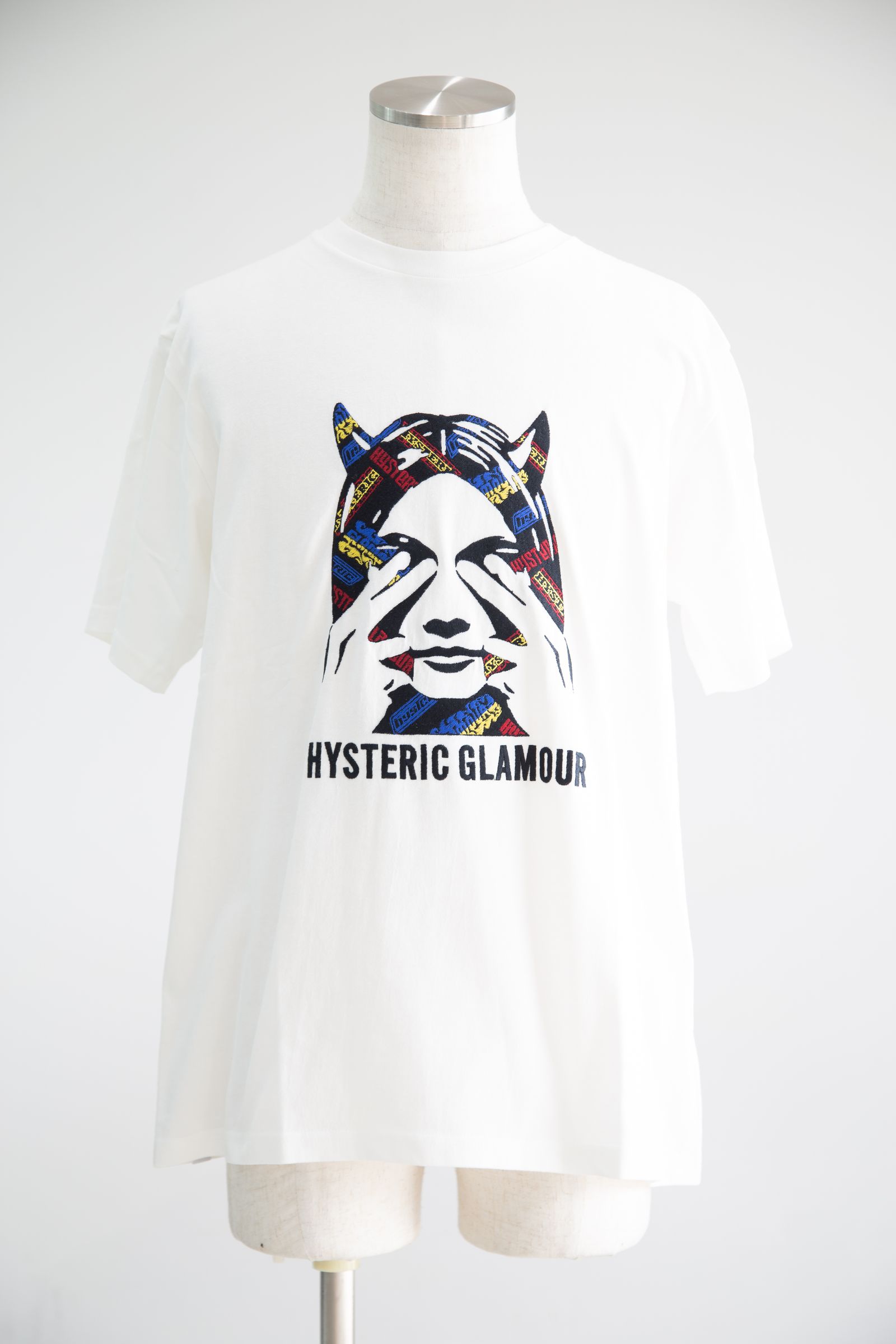 HYSTERIC GLAMOUR - SEE NO EVIL刺繍 Tシャツ / ブラック | Tempt