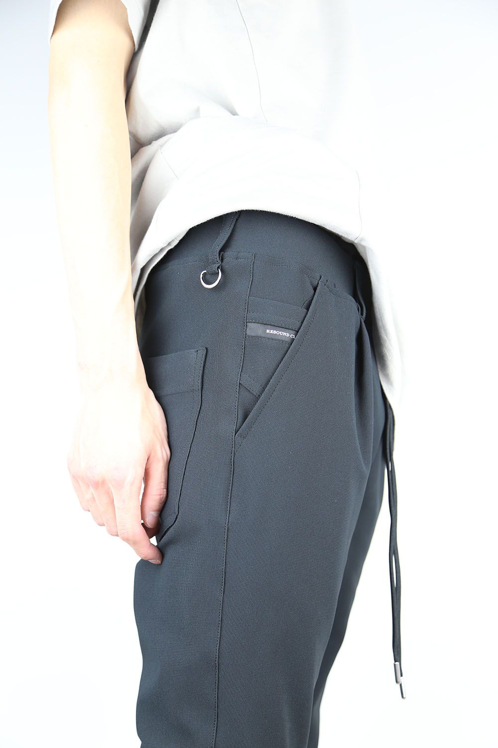 [ラスト1点 サイズ3] CHRIS EASY TUCK PANTS / ブラック