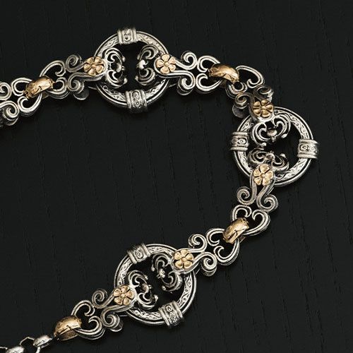 Byzantine Floral Bracelet / GB031