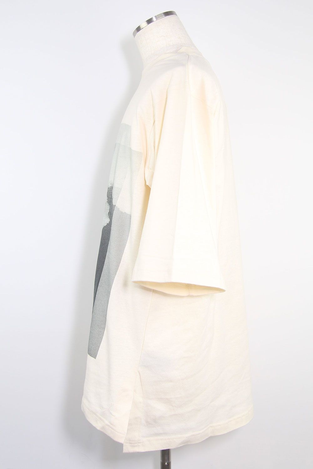 T-SHIRT 123-102 / リラックスフィットクルーネックTee / クリーム