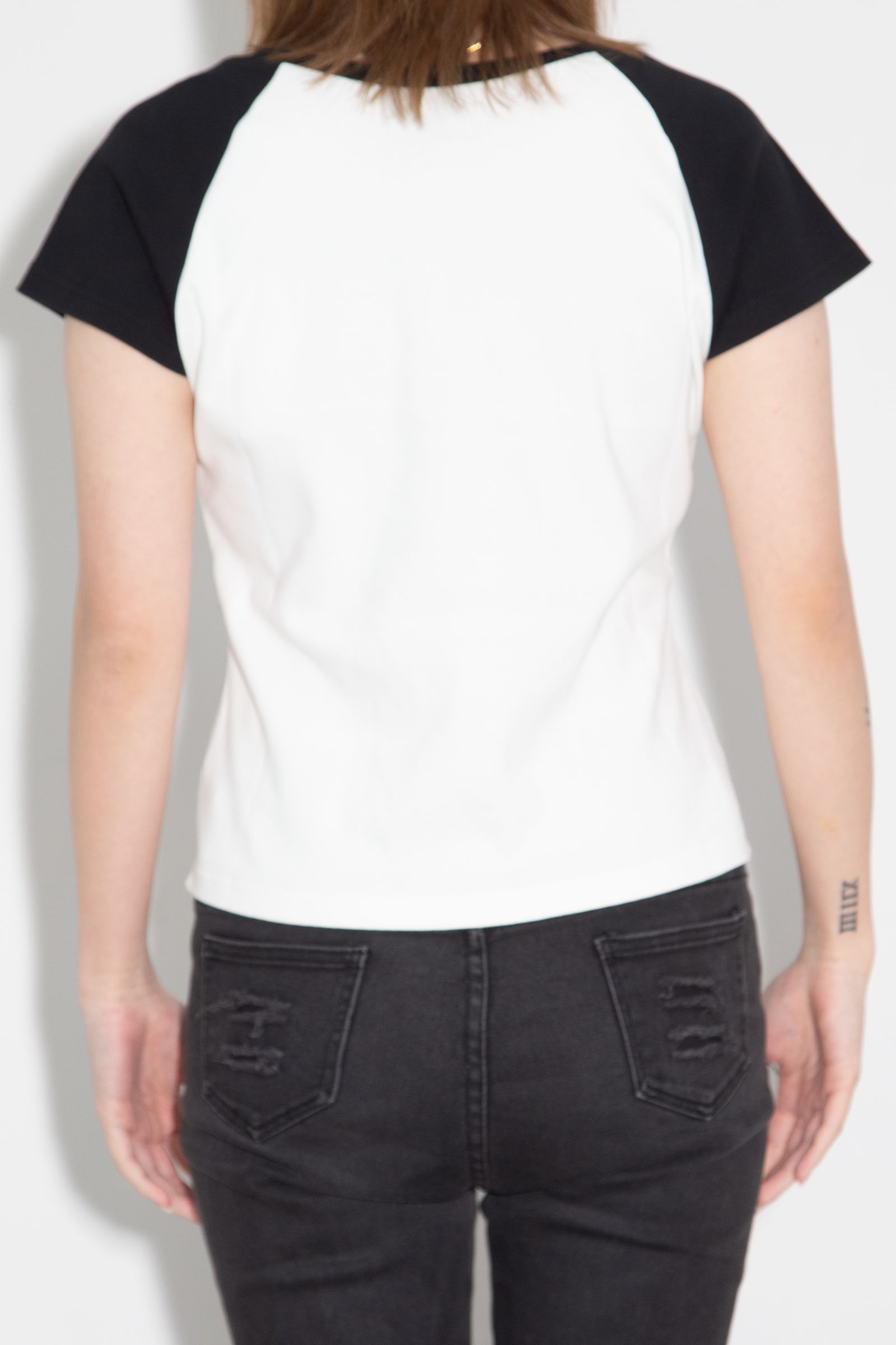 FACE RAGLAN S/S BABY TEE / ホワイト