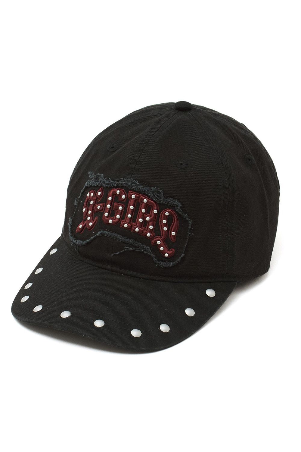 STUDDED LOGO PATCH 6PANEL CAP
