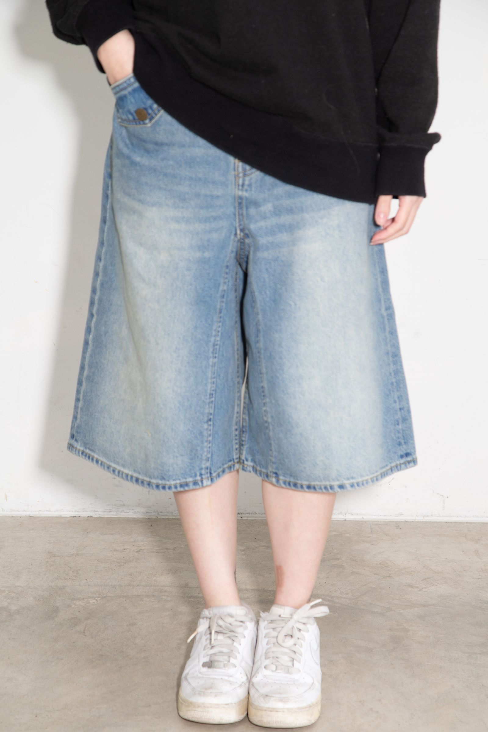 FLAP POCKET SHORTS / ライトインディゴ