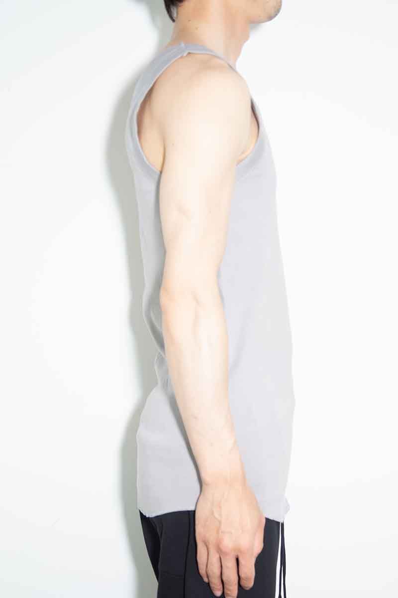 SVIN CO RIB TANK TOP / グレー
