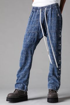 Jacgurd Denim Sarouel Flare Pants