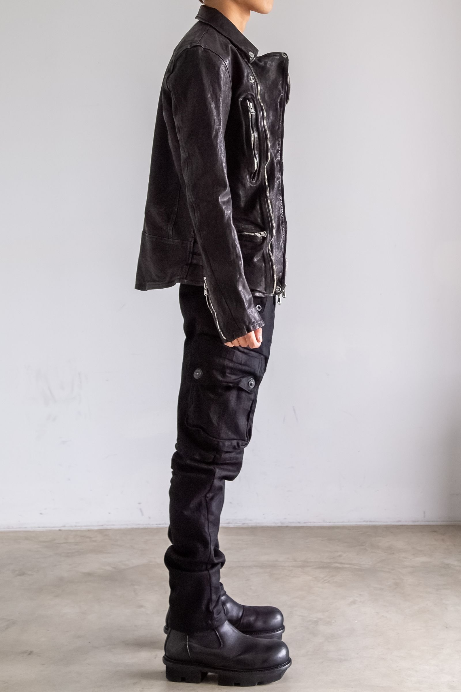 ISAMU KATAYAMA BACKLASH - JAPAN CALF NATURAL DYED “GARMENT