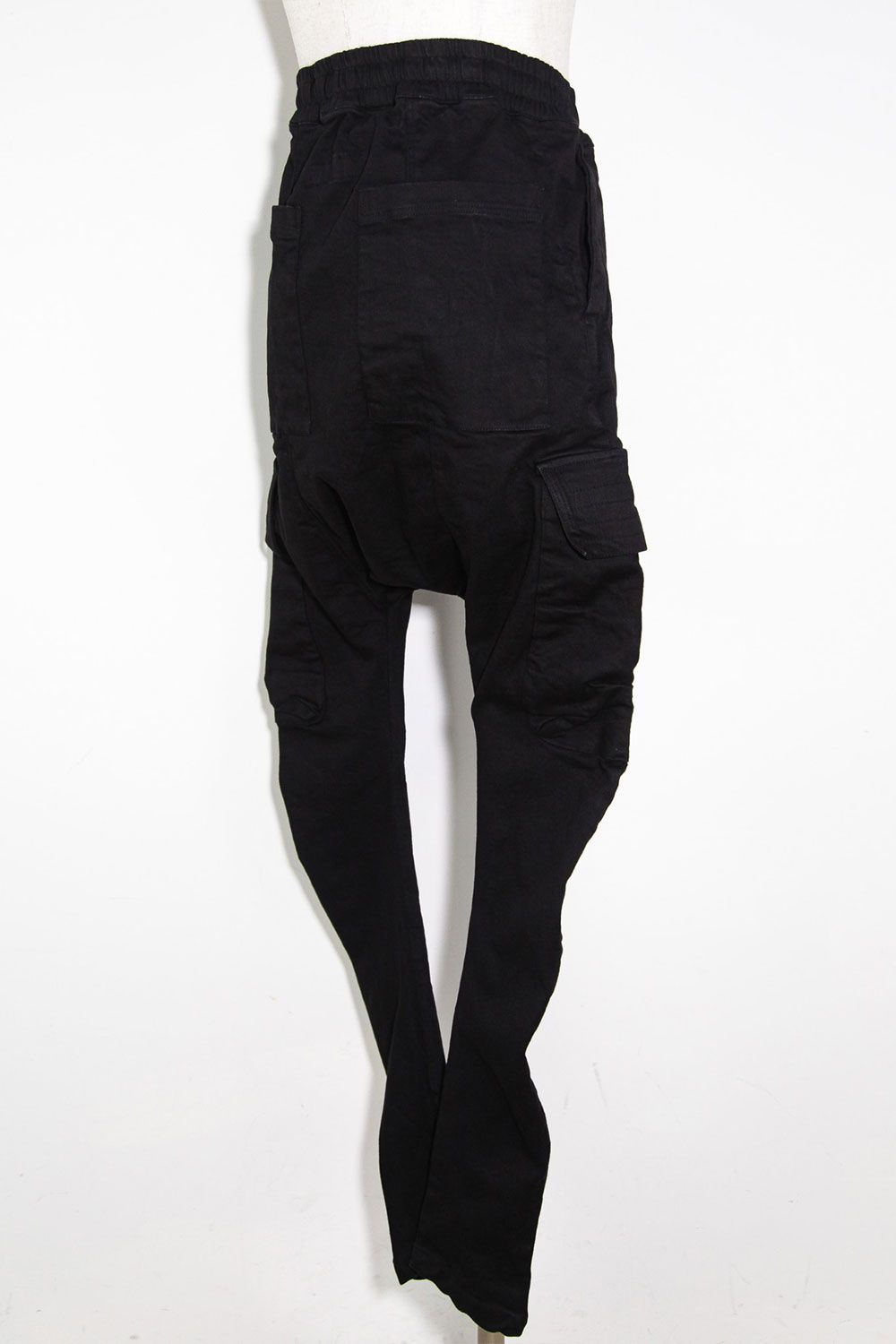 カーゴサルエルスキニーパンツ / Cargo Saroel Skinny / ブラック