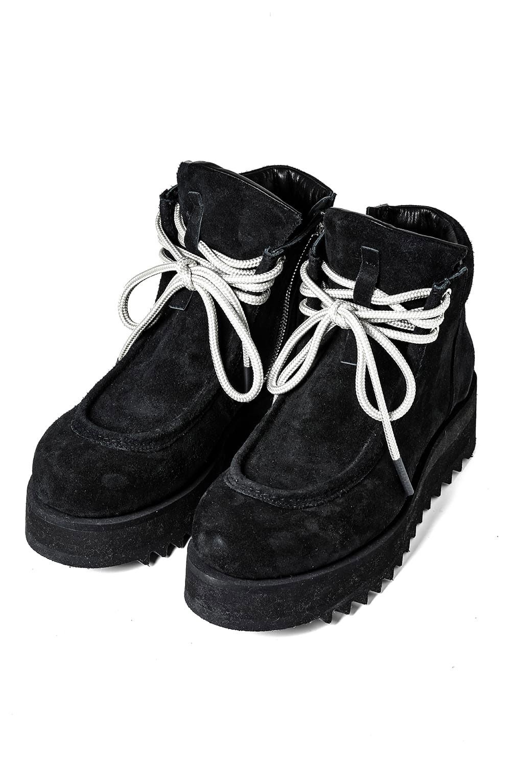 チロリアンブーツ / TIROLEAN BOOTS / ブラック