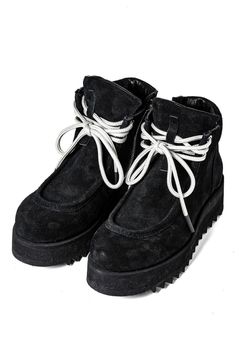 チロリアンブーツ / TIROLEAN BOOTS / ブラック