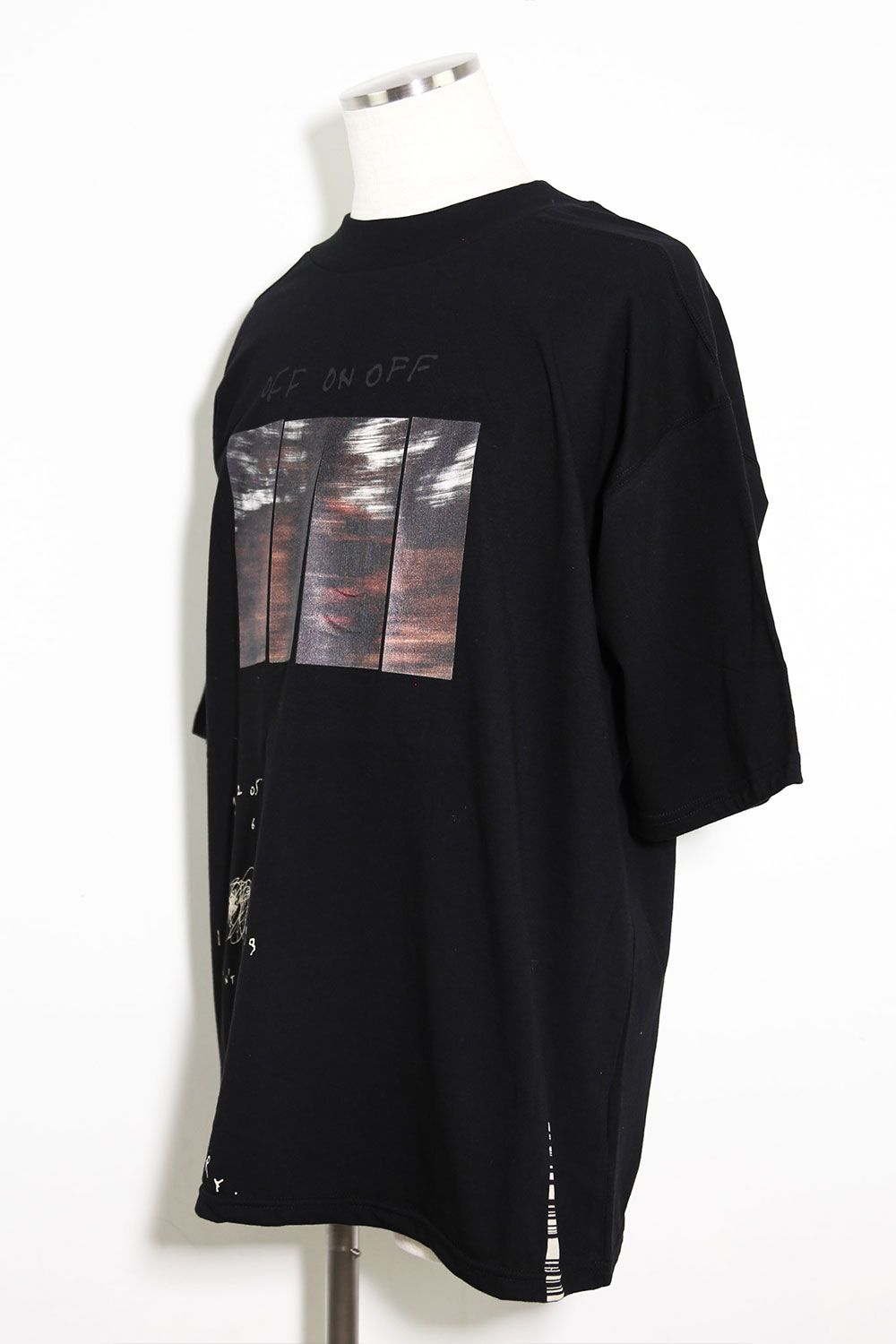 タイプAプリントカットソー / Type A Print T-Shirts / ブラック / ag-7024-1