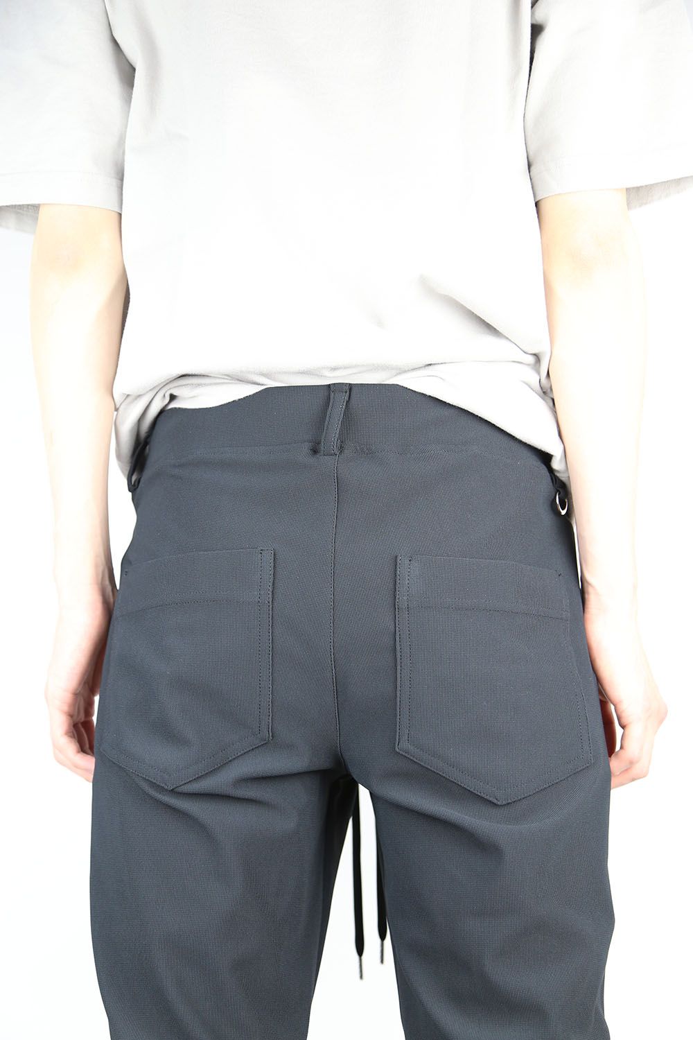 [ラスト1点 サイズ3] CHRIS EASY TUCK PANTS / ブラック