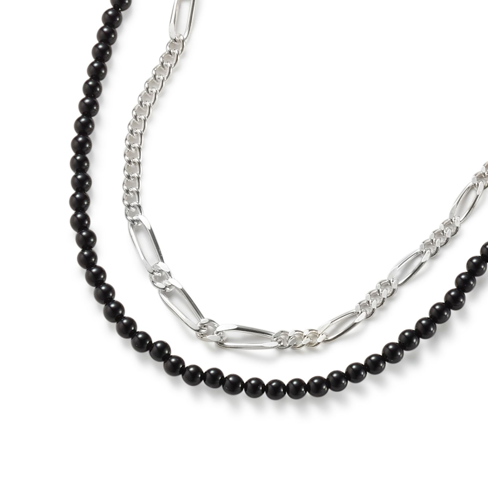 Clash Mix Chain Bracelet / ブラック