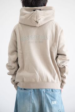 21SS BACK LOGO HOODIE (RUBBER) / モス
